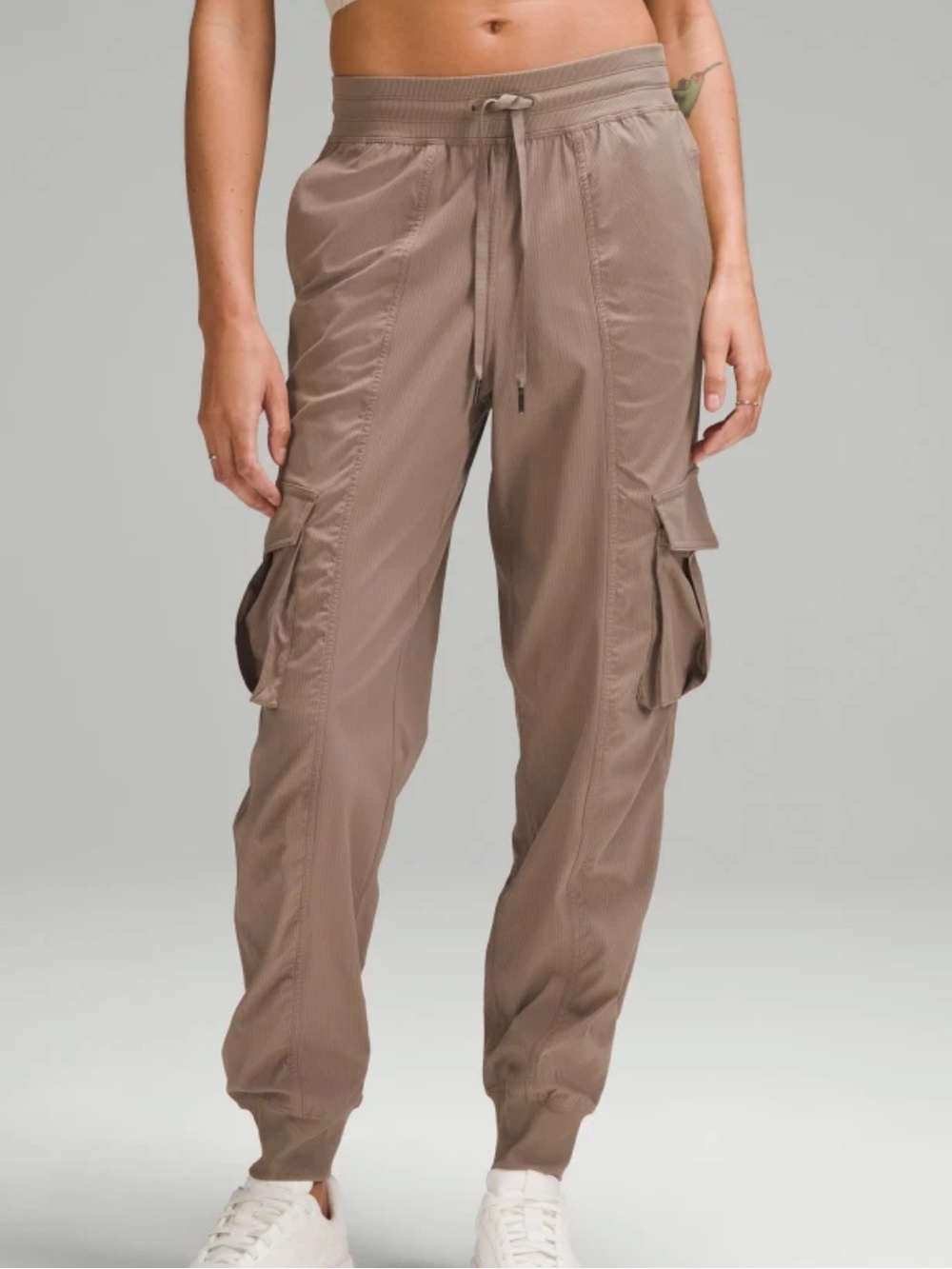 lululemon athletica Taupe Dance Studio Mid Rise Relaxed Fit Jogger